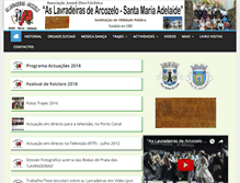 Tablet Screenshot of lavradeirasarcozelo.com